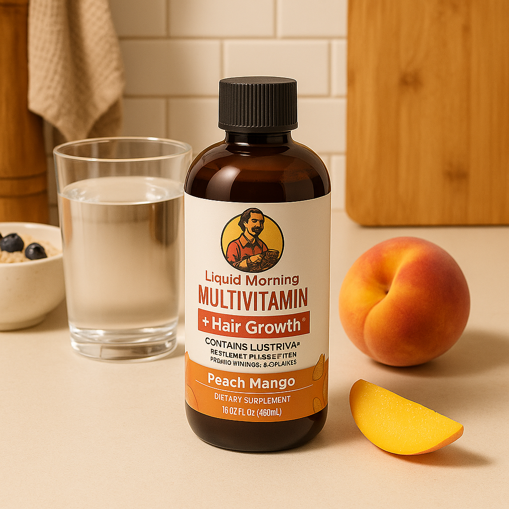Liquid Morning Multivitamin + Hair Growth
